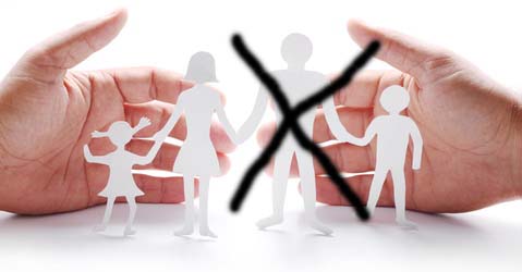 Crossed off family member