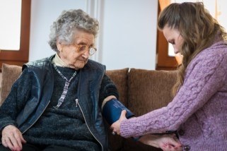 Blood pressure measuring