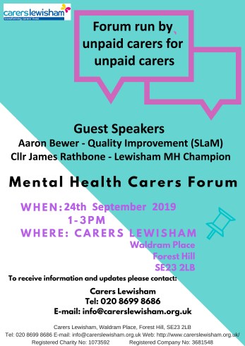Mental Health Open Forum