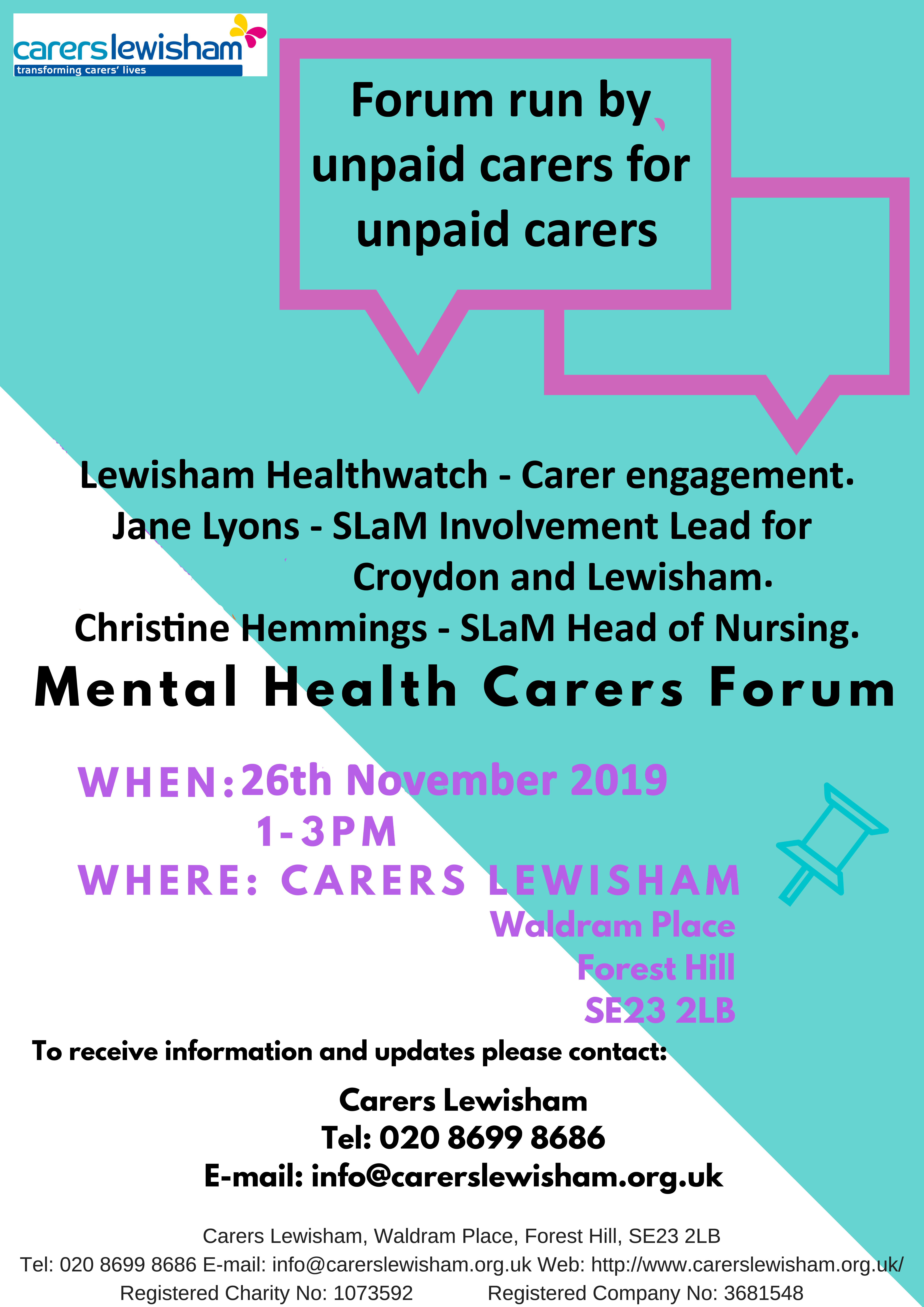 Mental Health Open Forum